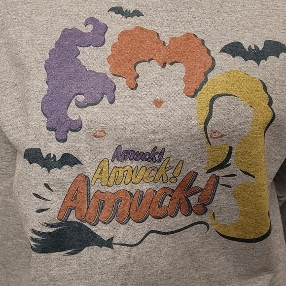 Hocus Pocus Amuck Amuck Amuck sweatshirt NEW - Picture 1 of 1